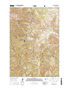 Lemhi Pass 2017 topographic map thumbnail