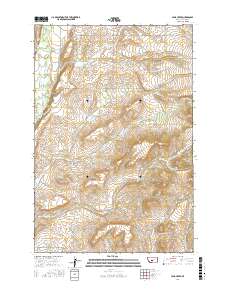 Lena Creek 2017 topographic map thumbnail