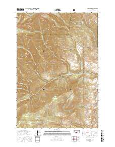 Lewis Creek 2017 topographic map thumbnail
