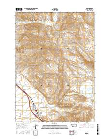 Lima 2017 topographic map thumbnail