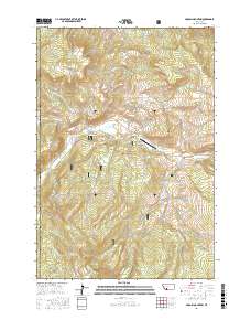 Lincoln Mountain 2017 topographic map thumbnail