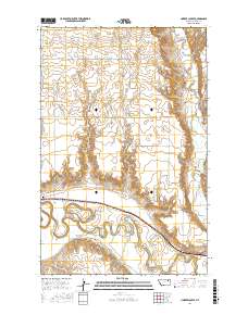Lindeke Coulee 2017 topographic map thumbnail
