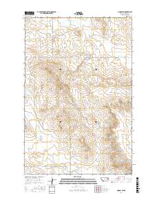 Lindsay SW 2017 topographic map thumbnail