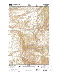 Lippert Gulch 2017 topographic map thumbnail
