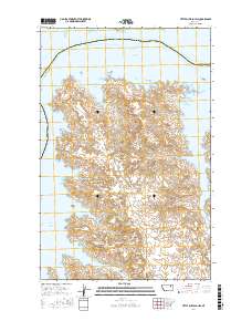 Little Buffalo Hill 2017 topographic map thumbnail