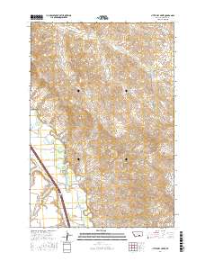Little Dry Creek 2017 topographic map thumbnail