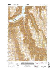 Little Finger Ridge 2017 topographic map thumbnail