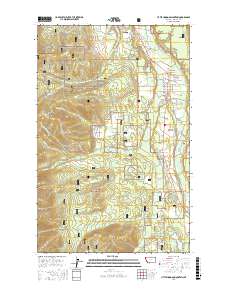 Little Hoodoo Mountain 2017 topographic map thumbnail