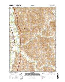 Lodge Grass 2017 topographic map thumbnail