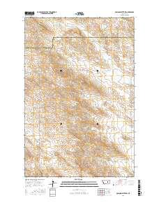 McGinnis Butte SW 2017 topographic map thumbnail