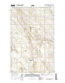 McKinnsey Reservoir East 2017 topographic map thumbnail