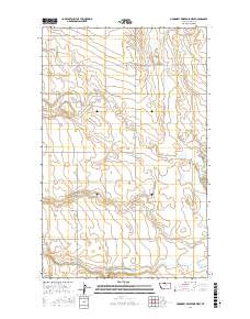 McKinnsey Reservoir West 2017 topographic map thumbnail