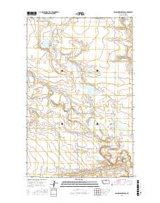 McLaren Reservoir 2017 topographic map thumbnail