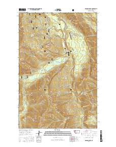 Meadow Creek 2017 topographic map thumbnail