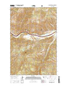 Medicine Tree Hill 2017 topographic map thumbnail