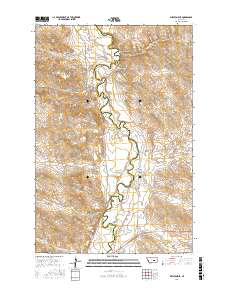 Melstone NE 2017 topographic map thumbnail