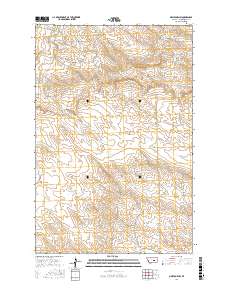 Melstone NW 2017 topographic map thumbnail