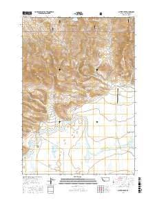 Metzel Creek 2017 topographic map thumbnail