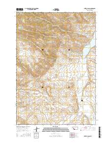 Metzel Ranch 2017 topographic map thumbnail