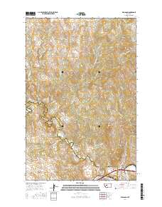 Mid Canon 2017 topographic map thumbnail