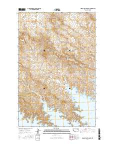 Middle Eighth Coulee 2017 topographic map thumbnail