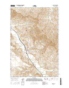 Mildred 2017 topographic map thumbnail