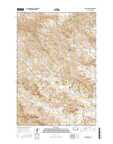 Miller Creek 2017 topographic map thumbnail