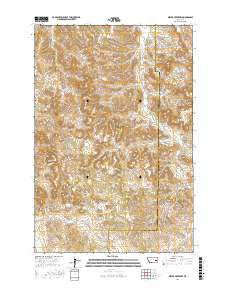 Miller Creek NW 2017 topographic map thumbnail