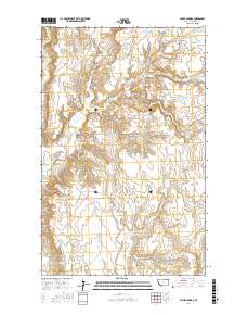 Miller Springs 2017 topographic map thumbnail
