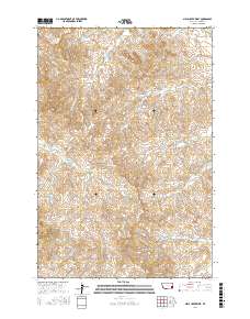 Mills Creek West 2017 topographic map thumbnail
