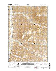 Minnehaha Creek North 2017 topographic map thumbnail