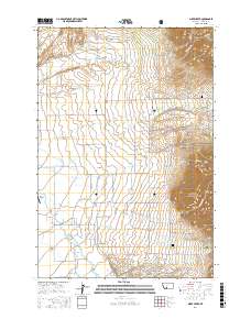 Miser Creek 2017 topographic map thumbnail
