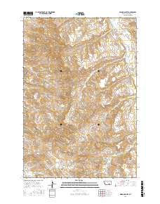 Mission Coulee 2017 topographic map thumbnail