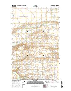 Mission Lake East 2017 topographic map thumbnail