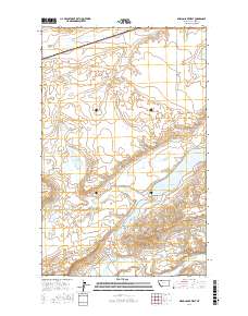 Mission Lake West 2017 topographic map thumbnail
