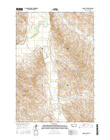 Monday Creek 2017 topographic map thumbnail