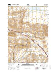 Monida 2017 topographic map thumbnail