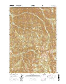 Monitor Peak 2017 topographic map thumbnail