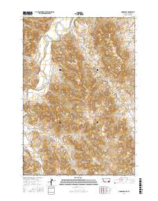 Moorhead 2017 topographic map thumbnail