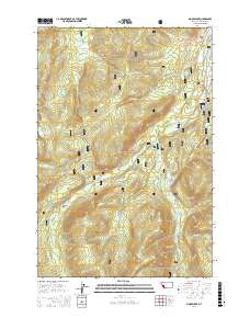 Moose Lake 2017 topographic map thumbnail