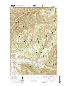 Moose Mountain 2017 topographic map thumbnail