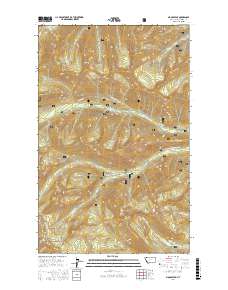 Moose Peak 2017 topographic map thumbnail