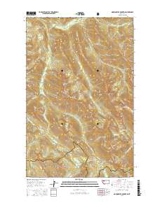 Morningstar Mountain 2017 topographic map thumbnail