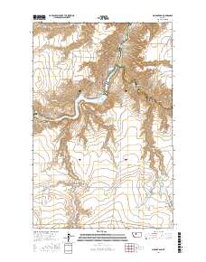Morony Dam 2017 topographic map thumbnail