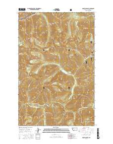 Mount Bradley 2017 topographic map thumbnail