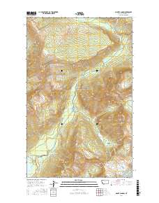 Mount Cannon 2017 topographic map thumbnail