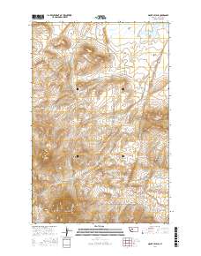 Mount Cecelia 2017 topographic map thumbnail