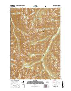 Mount Cowen 2017 topographic map thumbnail