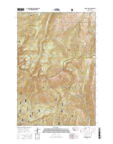 Mount Edith 2017 topographic map thumbnail