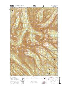 Mount Evans 2017 topographic map thumbnail